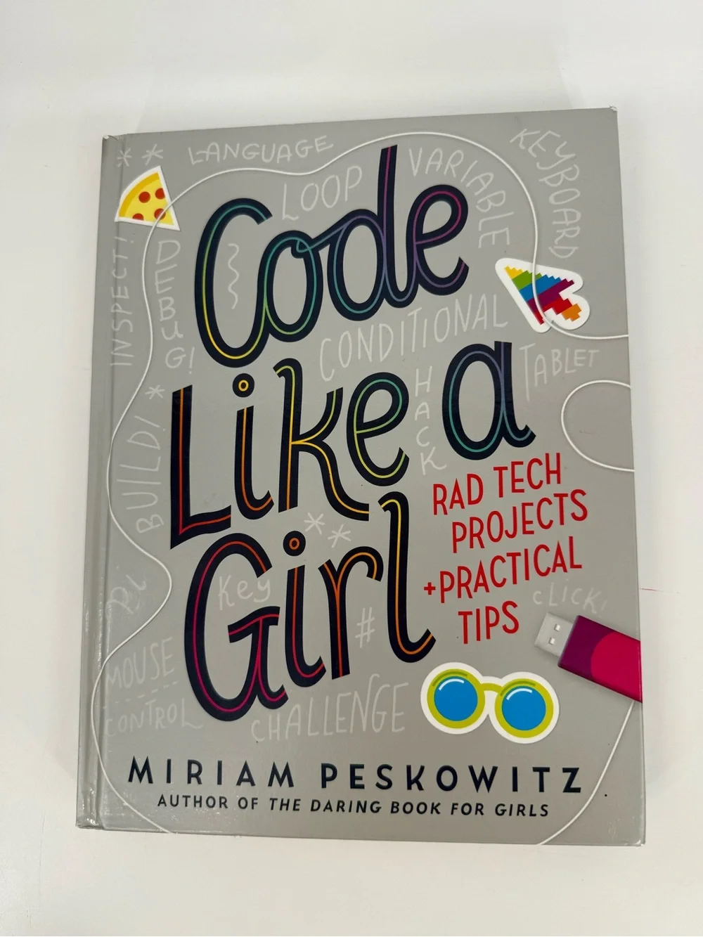 Code Like a Girl by Miriam Peskowitz - Gray Cover